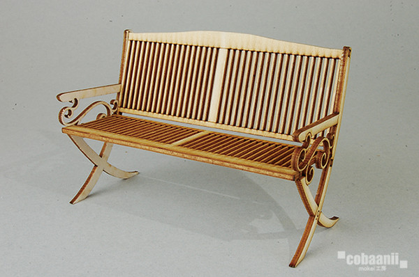 Garden Long Chair, Cobaanii Mokei, Model Kit, 1/12